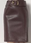 Tonner - Tyler Wentworth - Cognac Leather Pants/Skirt Set - Outfit